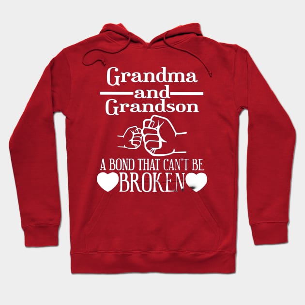 Grandma And Grandson Hoodie by VectorDiariesart